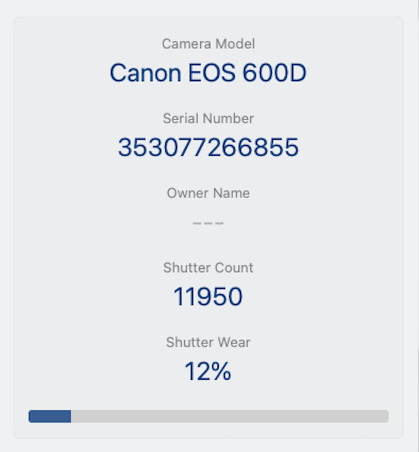 Canon 600D DSLR Camera 18MP with 18-55mm, Shutter Count 11950, Good REFURBISHED