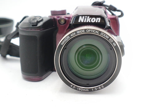 Nikon B500 Bridge Camera 16MP 40x Optical Zoom Bluetooth Wi-Fi V. G. REFURBISHED