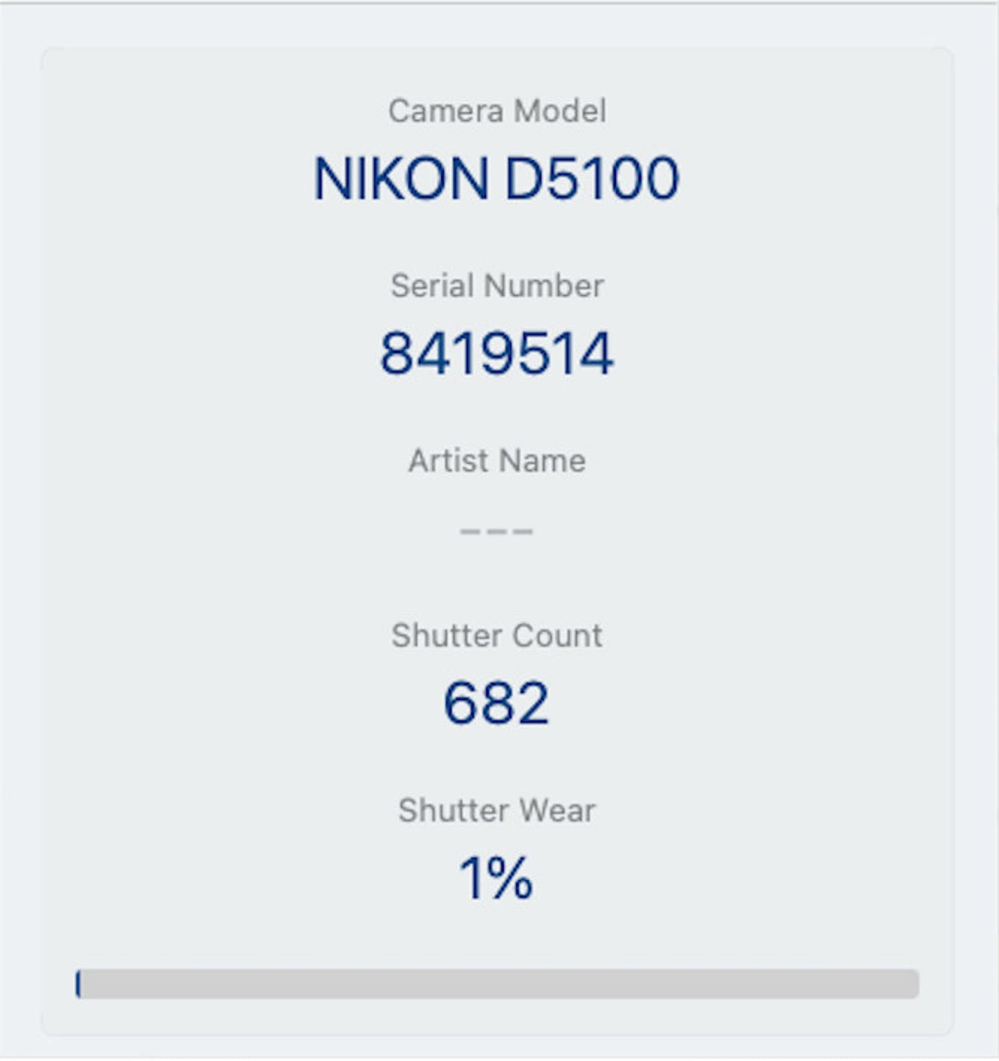 Nikon D5100 DSLR Camera 16.2MP with 18-55mm, Shutter Count 682 Good REFURBISHED