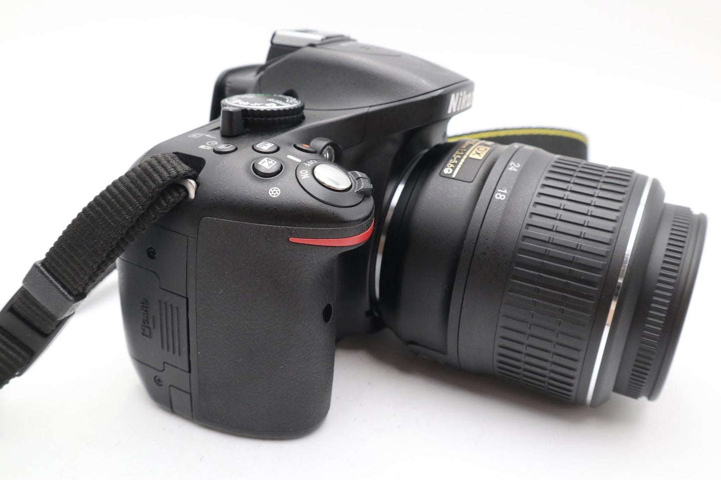 Nikon D5200 DSLR Camera 24.1MP with 18-55mm, Shutter Count 8402 V.G. REFURBISHED