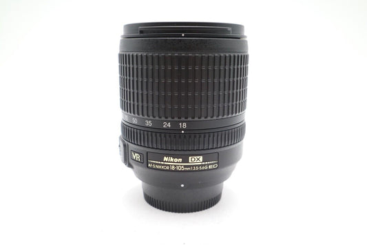 Nikon 18-105mm Lens F/3.5-5.6 G NIKKOR AF-S DX SWM VR ED IF, Good Condition
