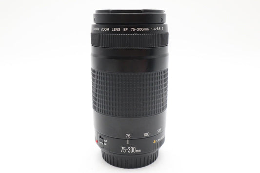 Canon 75-300mm F/4-5.6 II EF AF Telephoto Lens, Full Frame, Good Condition