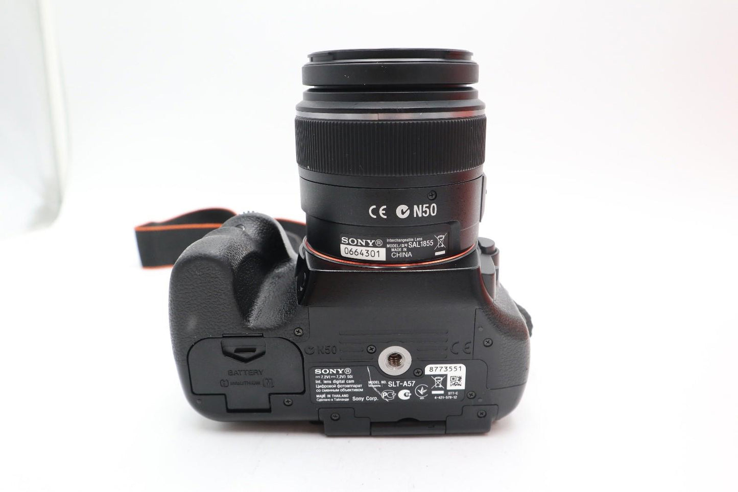 Sony Alpha A57 Camera DSLR 16.1MP with 18-55mm, Shutter Count 13258, REFURBISHED