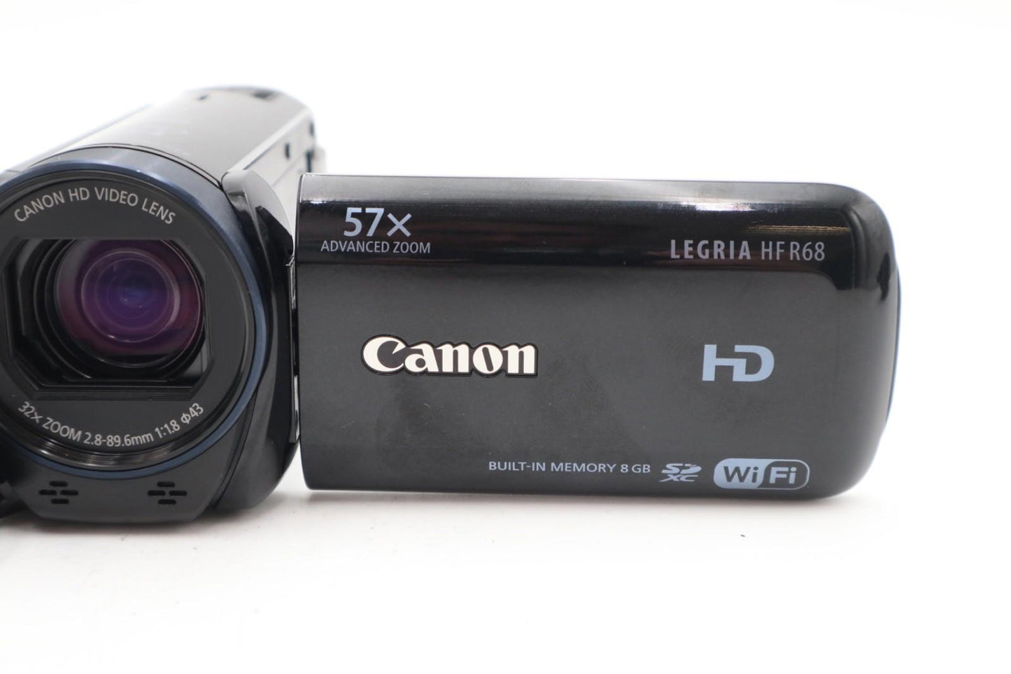 Canon Legria HF R68 Camcorder, FULL HD 50FPS, 57X Zoom, Wi-Fi, REFURBISHED