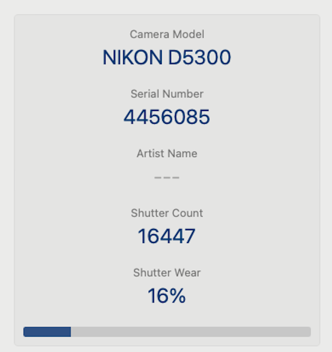 Nikon D5300 24.2MP Camera DSLR with 18-55mm, Shutter Count 16447, Good Condition