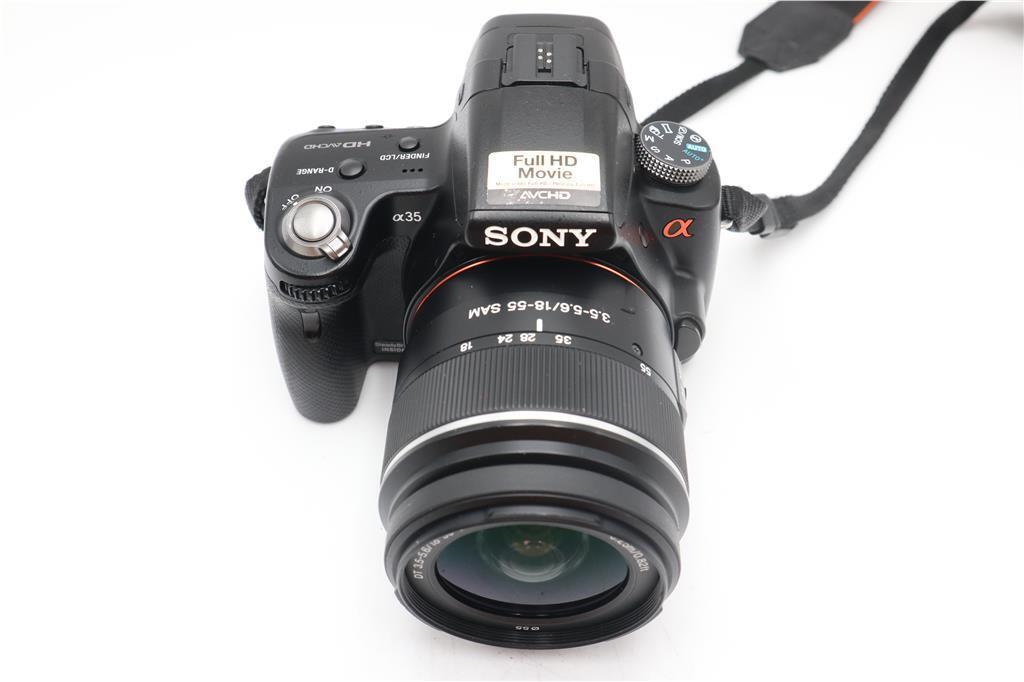 Sony A35 DSLR Camera 16.2MP with 18-55mm, Shutter Count 3052, Good Condition