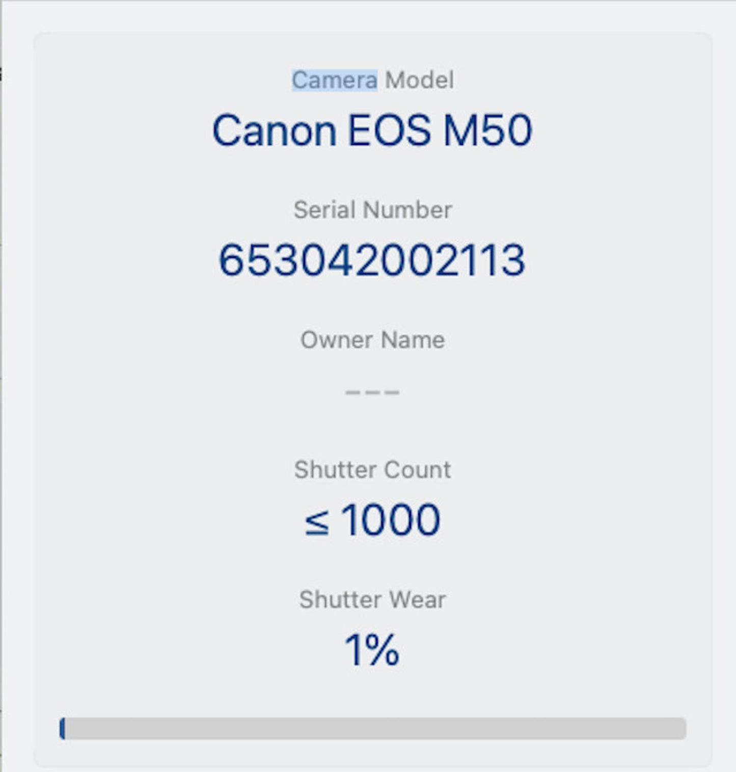 Canon M50 24MP Camera kit with 18-55mm STM Lens, 1000 Shutter Count REFURBISHED