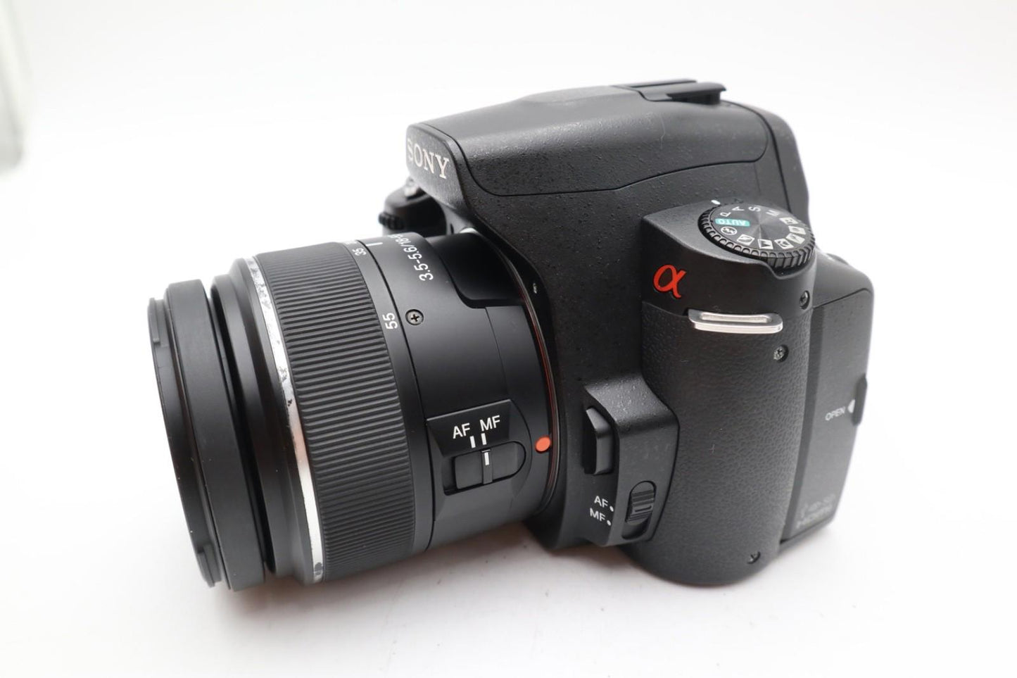 Sony Alpha A290 Camera DSLR 14.2MP with 18-55mm, Shutter Count 7573, Good Cond.