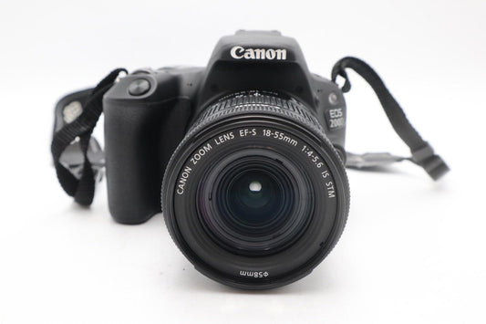 Canon 200D Camera DSLR 24.2MP Kit with 18-55mm, Shutter Count 12788, REFURBISHED
