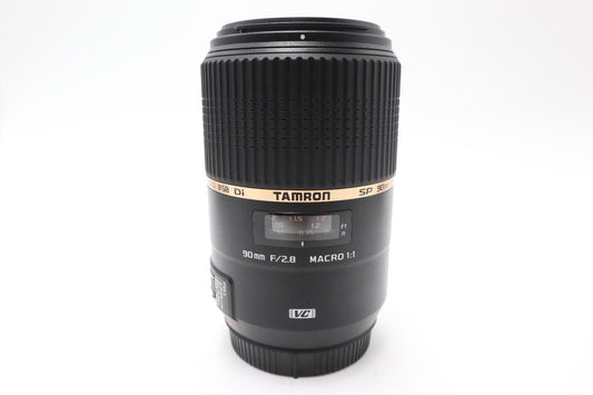 Tamron 90mm Macro Lens f2.8 Di VC USD for Canon EF 1:1 Macro, V Good REFURBISHED