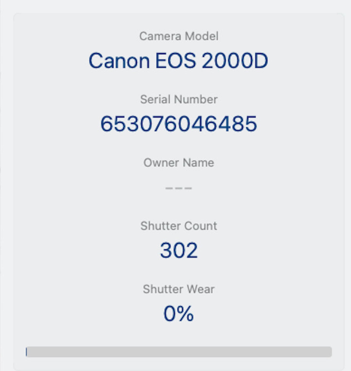 Canon 2000D DSLR Camera 24.1MP with 18-55mm, Shutter Count 302 REFURBISHED