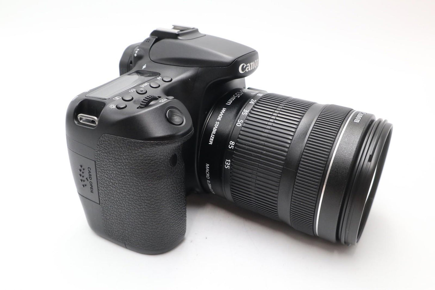 Canon 70D DSLR Camera 20.2MP with 18-135mm IS STM Shutter Count 5442 REFURBISHED