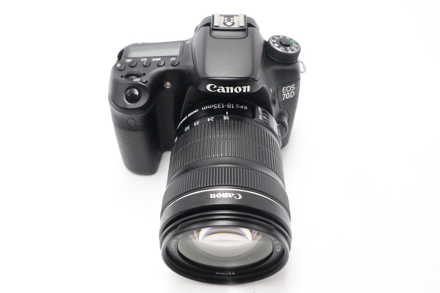 Canon 70D DSLR Camera 20.2MP with 18-135mm IS STM Shutter Count 5442 REFURBISHED