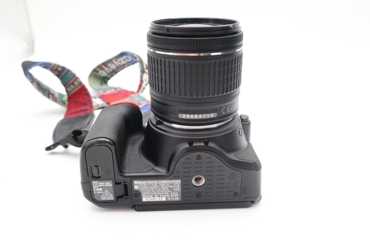Nikon D5600 24MP Camera DSLR with 18-55mm, Shutter Count 13908, Very Good Cond.