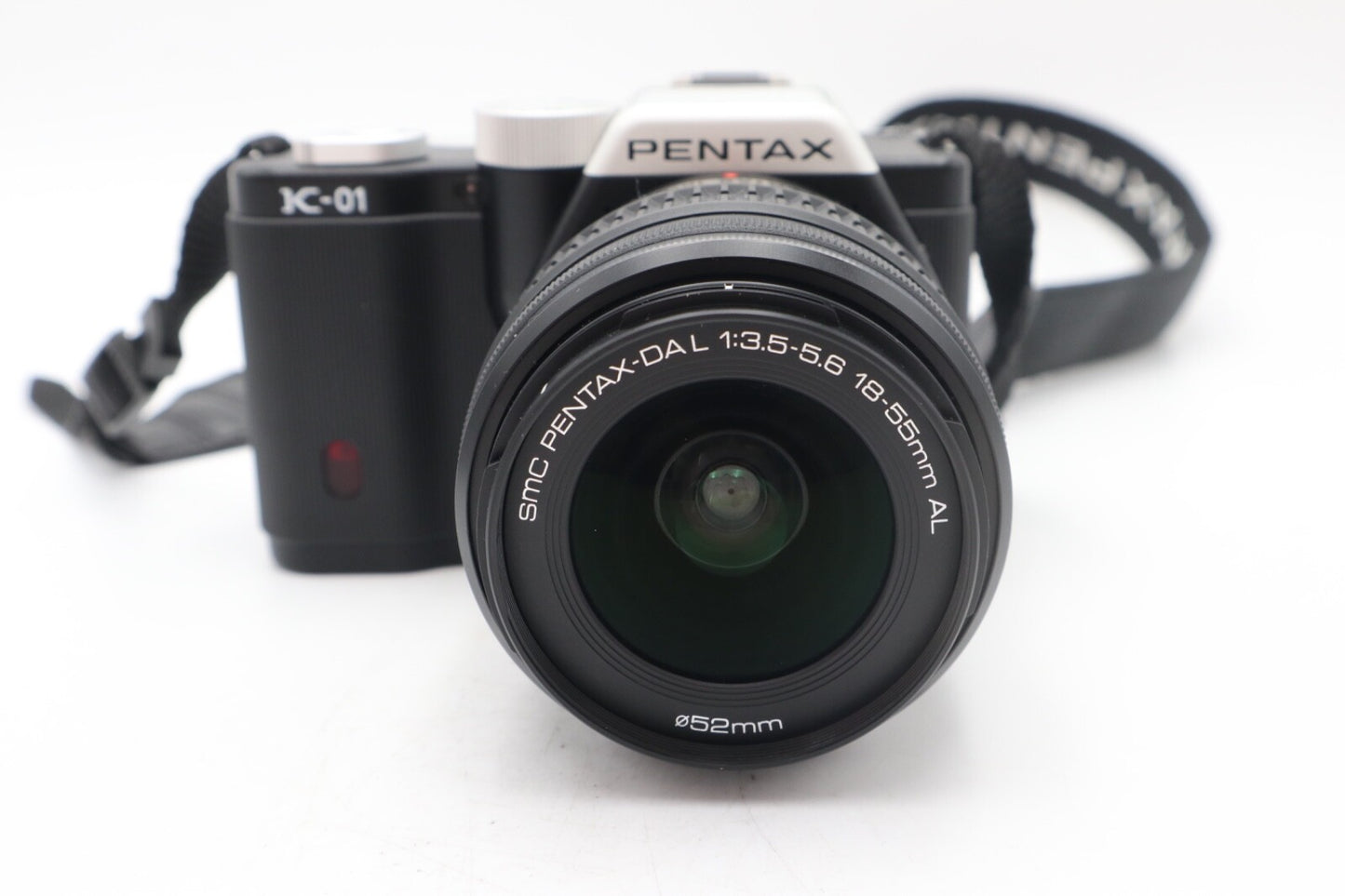 Pentax K-01 Mirrorless Camera 16MP with 18-55mm Lens, Shutter Count 801