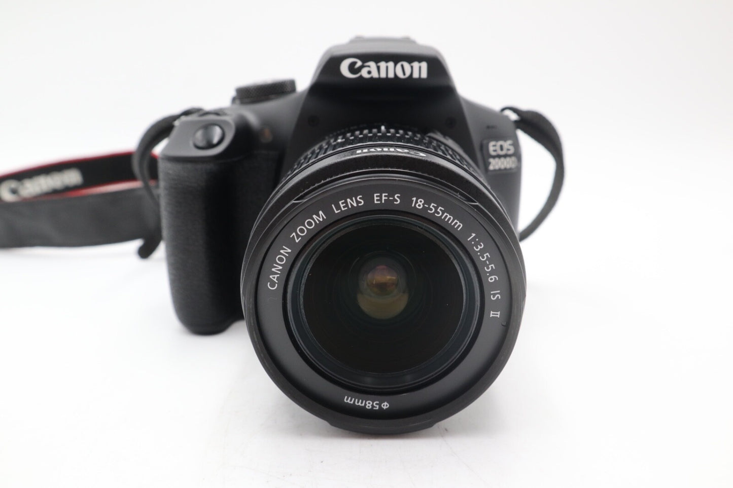Canon 2000D DSLR Camera 24.1MP with 18-55mm, Shutter Count 10225, V. Good Cond.