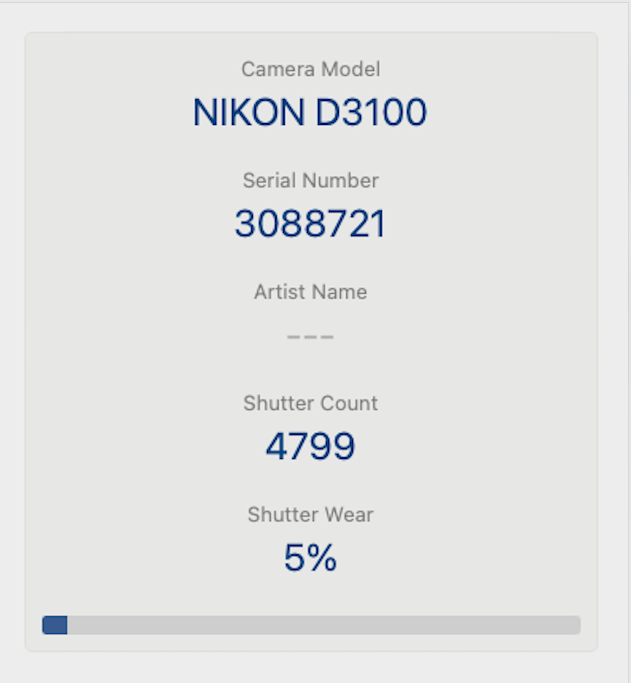 Nikon D3100 DSLR Camera 14.2MP with 18-55mm, Shutter Count 4799, Very Good Cond.