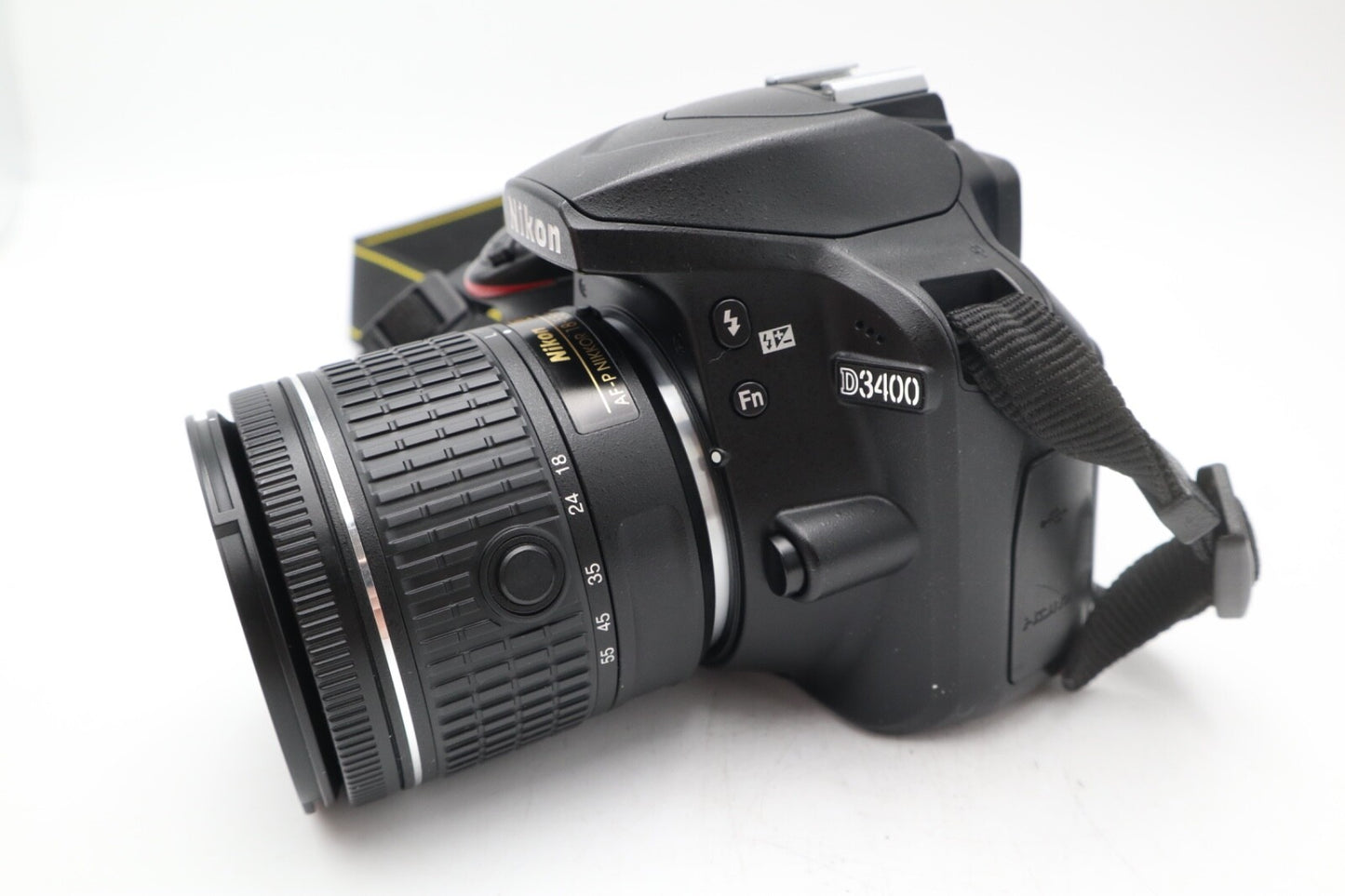 Nikon D3400 DSLR Camera 24.2MP with 18-55mm, Shutter Count 1345, Very Good Cond.