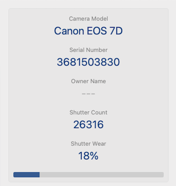 Canon EOS 7D Camera DSLR 18MP with 18-55mm, Shutter Count 18%, Good Condition