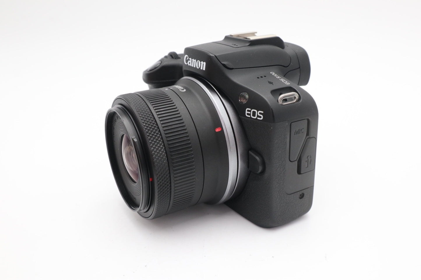 Canon EOS R100 Mirrorless Camera 24.1MP with 18-45mm IS Lens, Shutter Count 2000