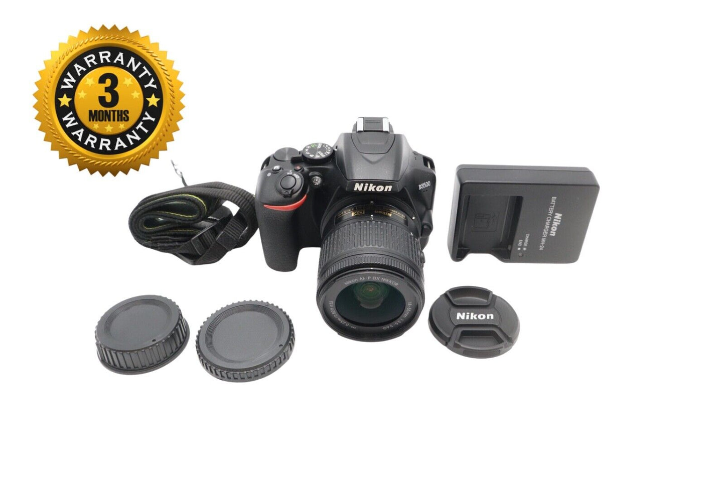 Nikon D3500 DSLR Camera 24.2MP with 18-55mm, Shutter Count 17916, Very Good Cond