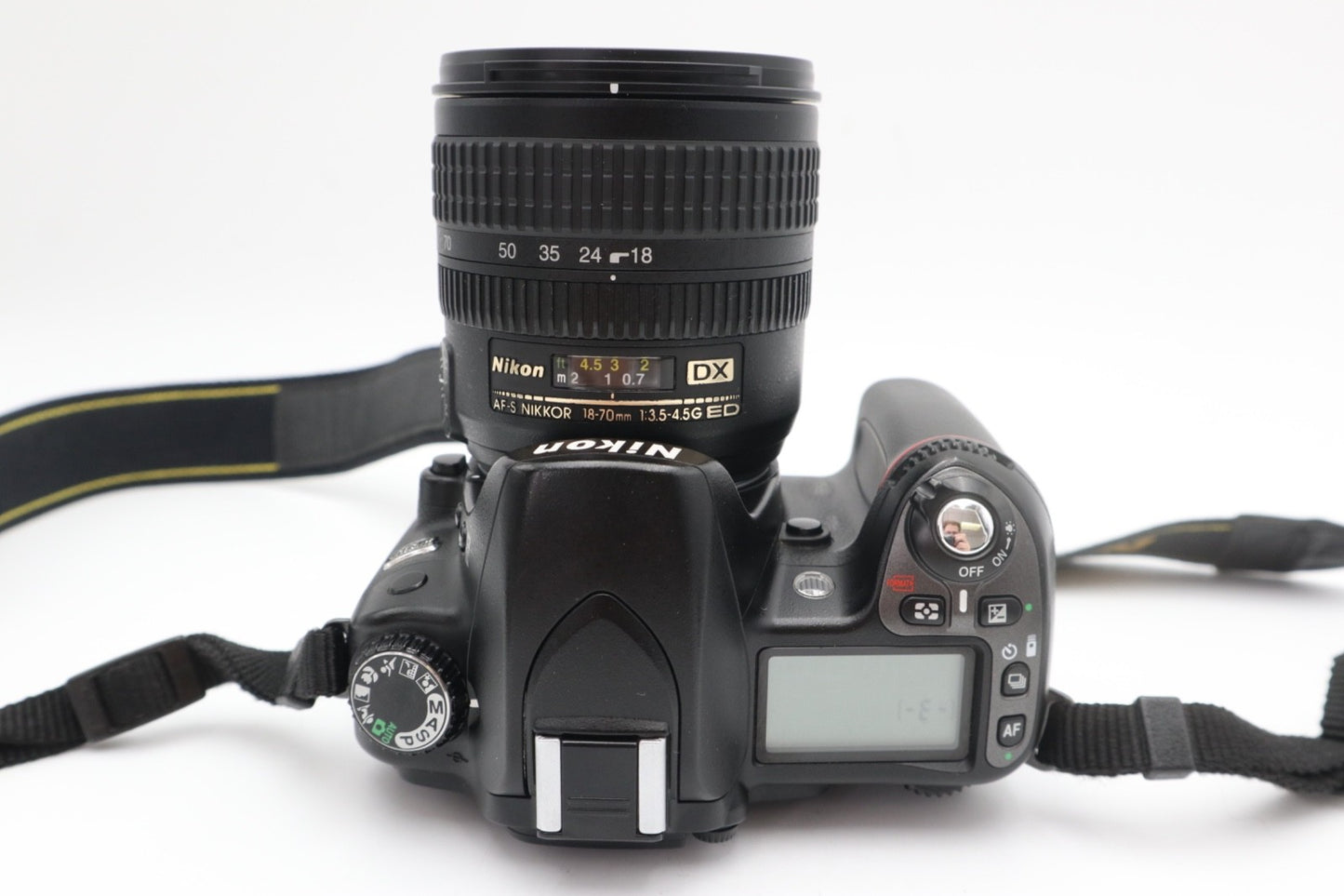 Nikon D80 DSLR Camera 10.2MP with Nikon 18-70mm F3.5-4.5 Lens, Good Condition