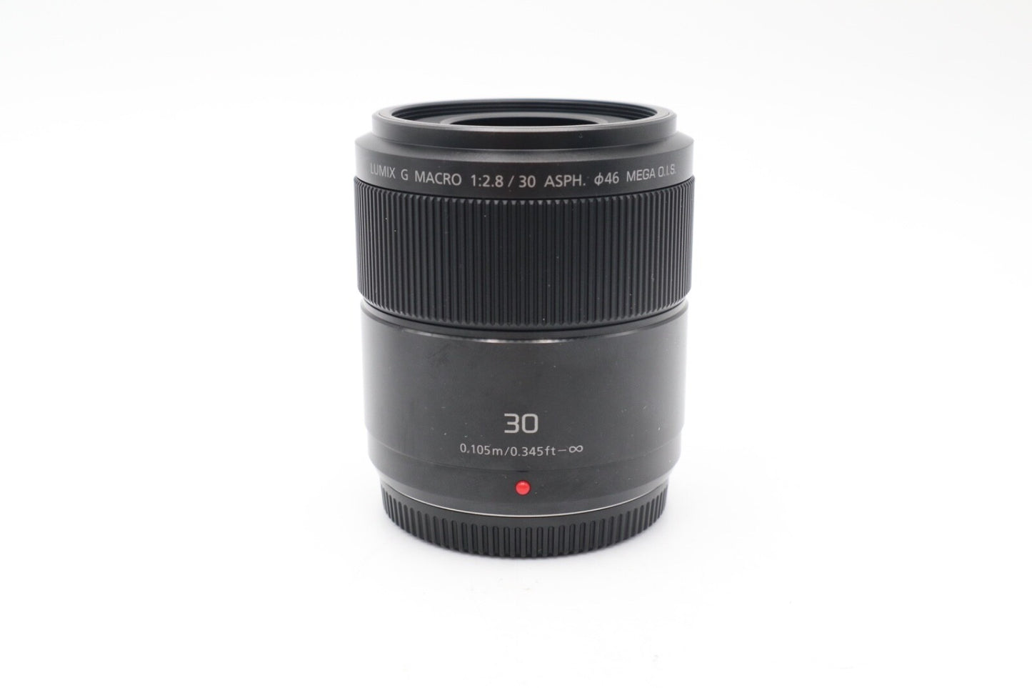 Panasonic Lumix 30mm Lens F2.8 Mega O.I.S. Macro Lens, Good Condition
