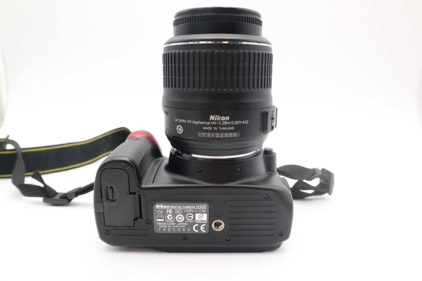 Nikon D3000 DSLR Camera 10.2MP with 18-55mm, Shutter Count 6194, Very Good Cond