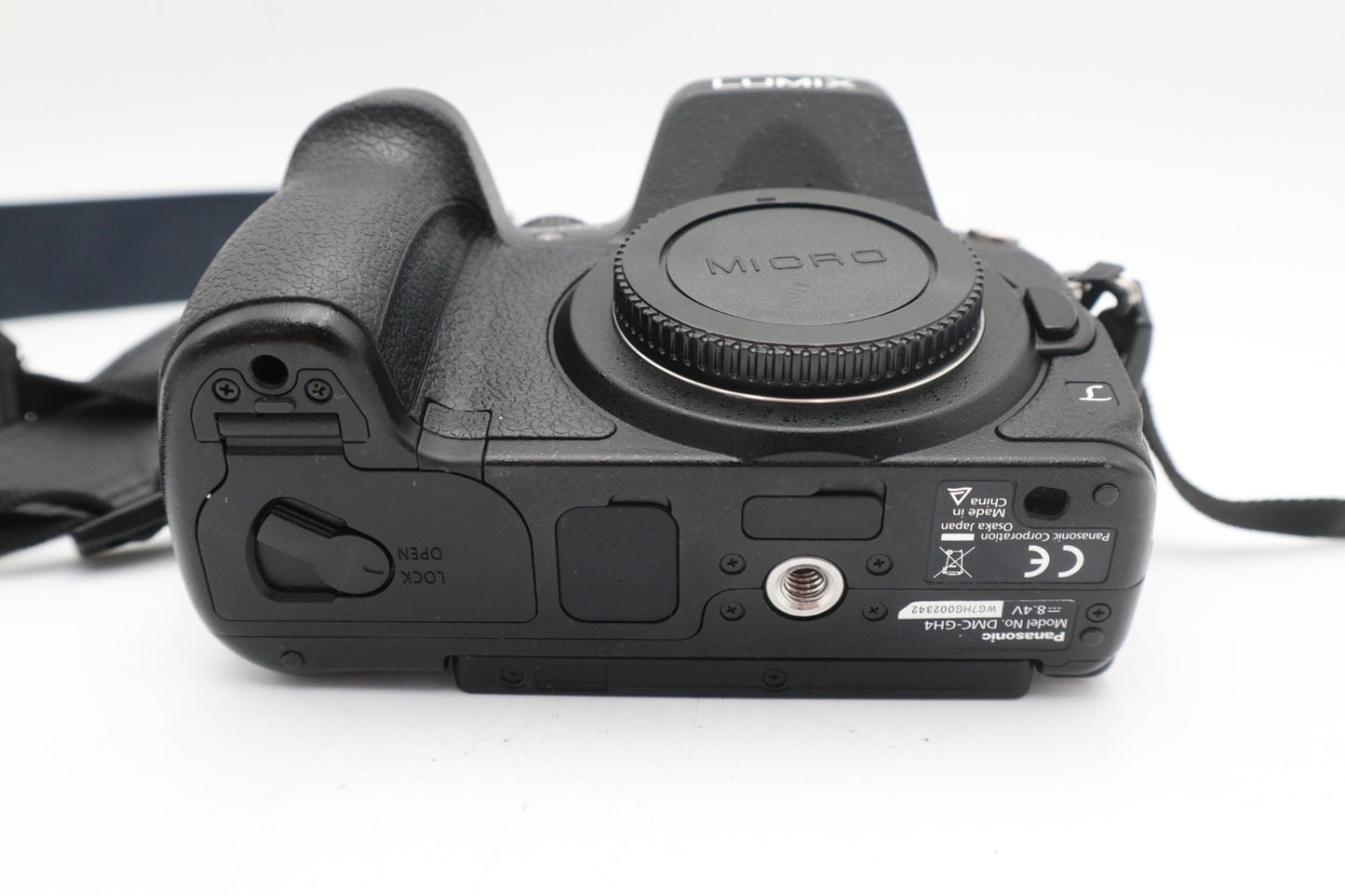 Panasonic GH4 Mirrorless Camera 16MP 4K Body Only, Shutter Count 839, V.G. Cond