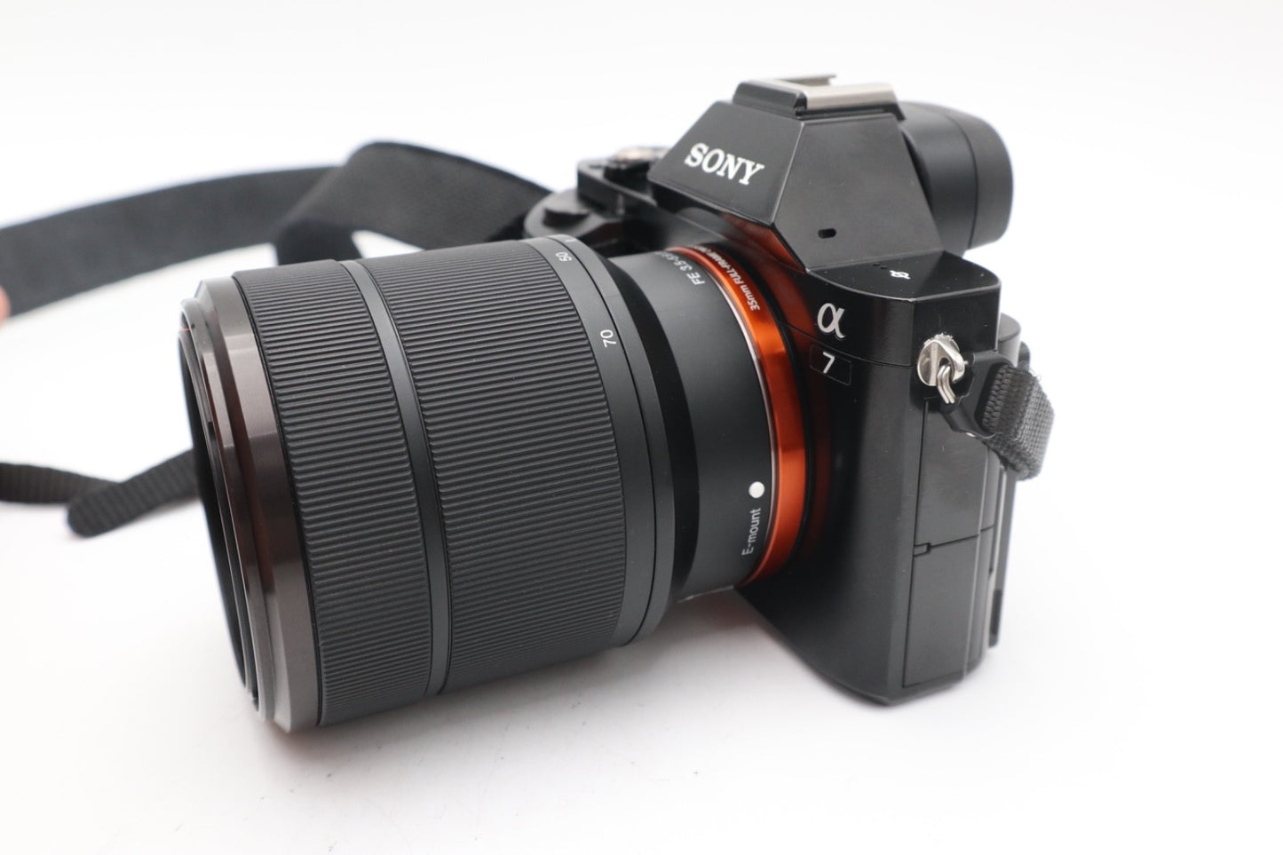Sony Alpha A7 Mirrorless Camera 24.3MP with 28-70mm Kit Lens, Shutter Count 6518