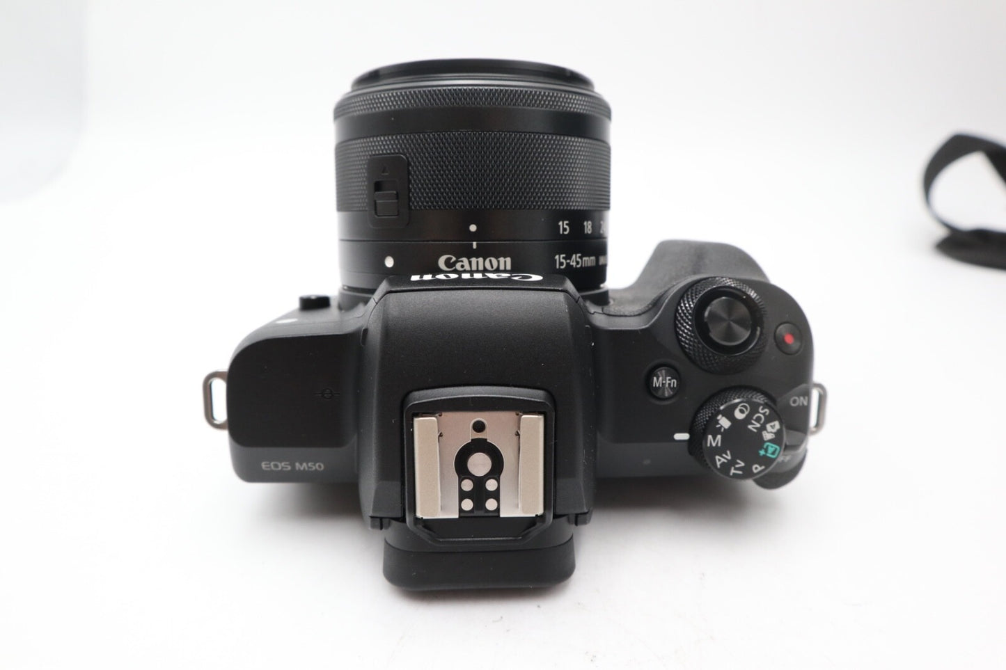 Canon M50 Camera 24MP with 15-45mm STM Lens, Under 3000 Shutter Count, V.G. Cond