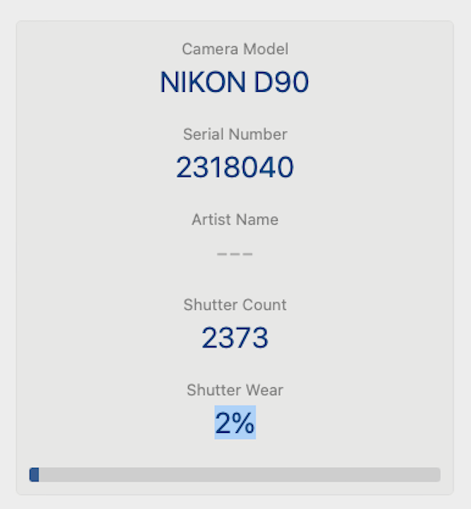 Nikon D90 DSLR Camera 12.3MP Body Only, Shutter Count 2373, Very Good Condition