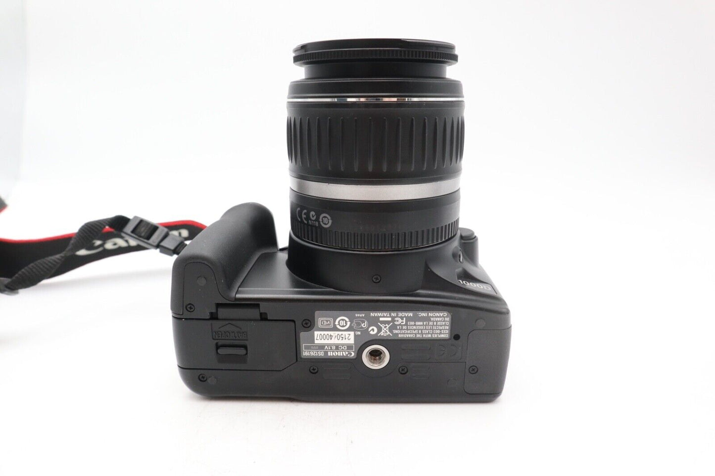 Canon EOS 1000D Camera DSLR 10.1MP with 18-55mm, Shutter Count 1015, Good Cond.