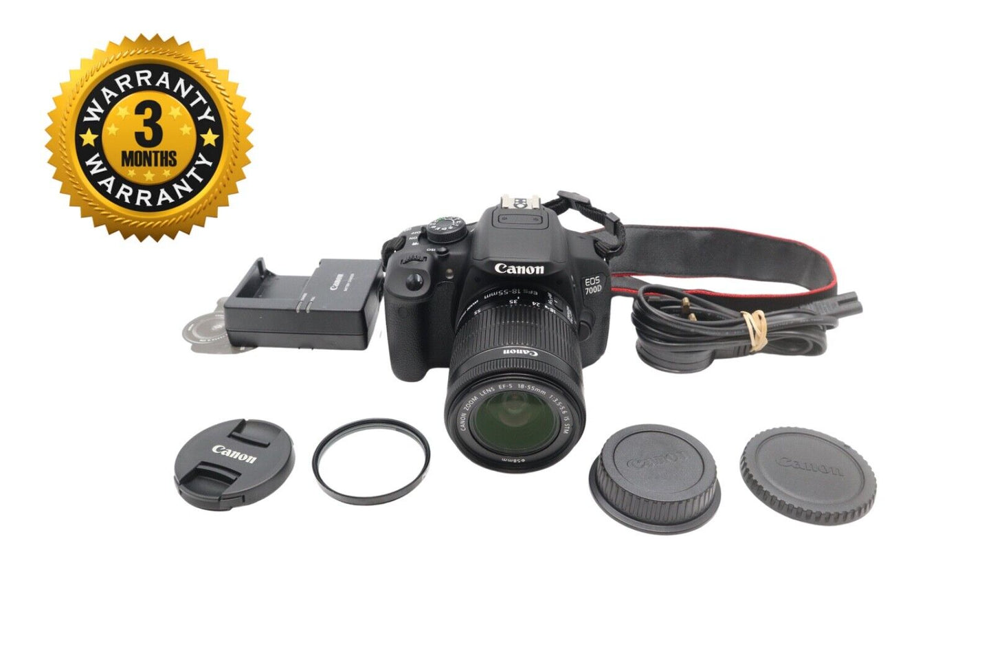 Canon 750D Camera DSLR 24.2MP with 18-55mm, Shutter Count 49, Excellent REFURB.