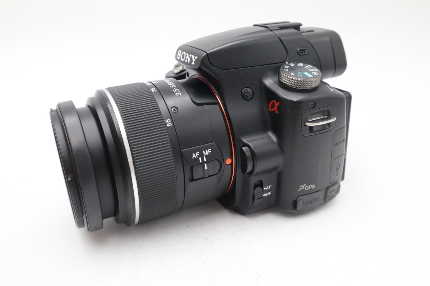 Sony A55 Camera DSLR 16.2MP with 18-55mm, 6542 Photos Taken, V. Good Condition