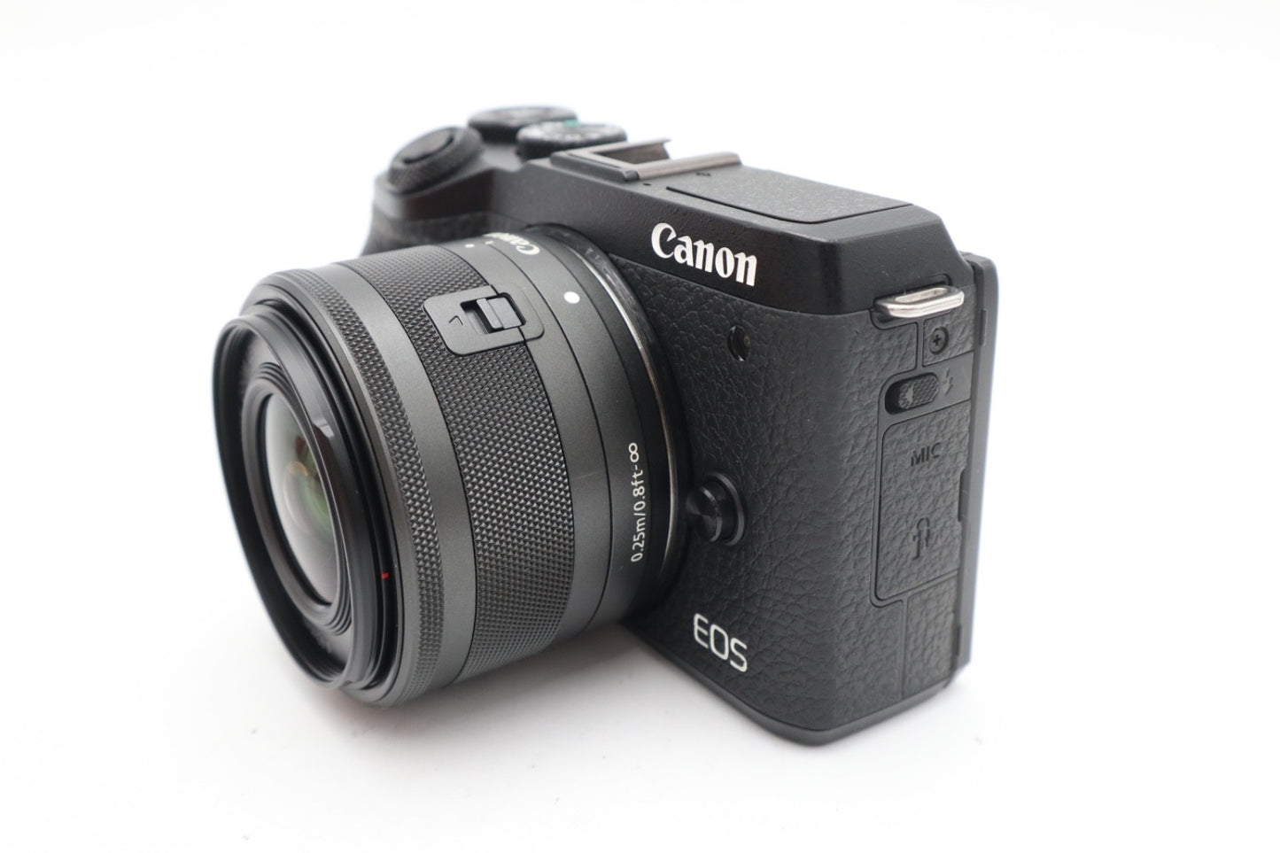 Canon EOS M6 Mark II Mirrorless Camera 32.5MP with 15-45mm, Shutter Count 1000