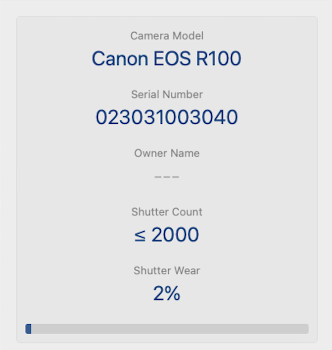 Canon EOS R100 Mirrorless Camera 24.1MP with 18-45mm IS Lens, Shutter Count 2000