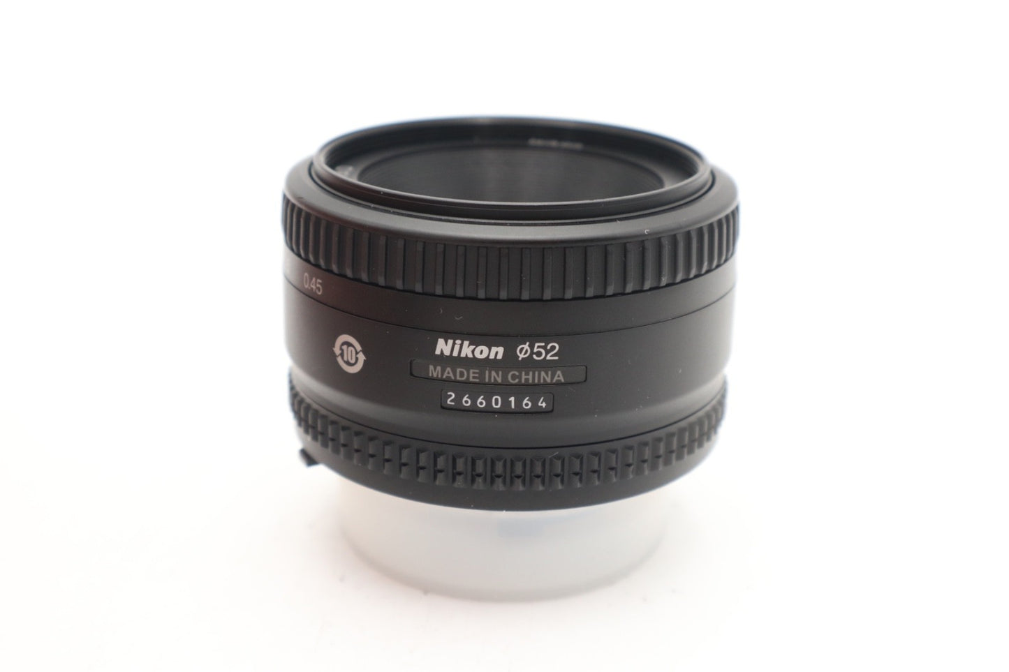 Nikon 50mm F1.8D Lens AF Nikkor Sharp Portrait, Fixed Prime, Good Condition