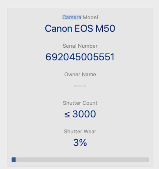 Canon M50 Camera 24MP with 15-45mm STM Lens, Under 3000 Shutter Count, V.G. Cond