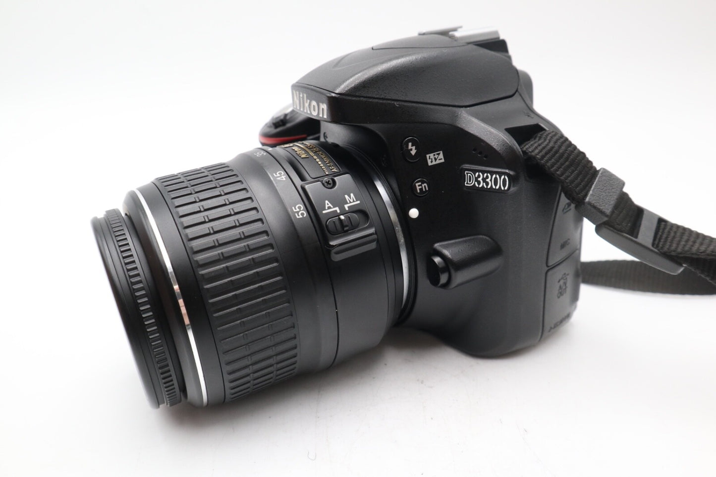 Nikon D3300 DSLR Camera 24.2MP with 18-55mm and 55-200mm, Shutter Count 14554