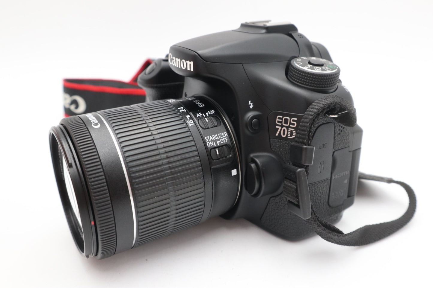 Canon 70D DSLR Camera 20.2MP with 18-55mm, Shutter Count 1294, V. Good Condition