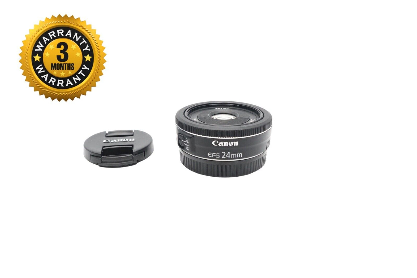 Canon 24mm Prime Lens f/2.8 STM EF Sharp, Portrait, Landscape, V.Good Condition
