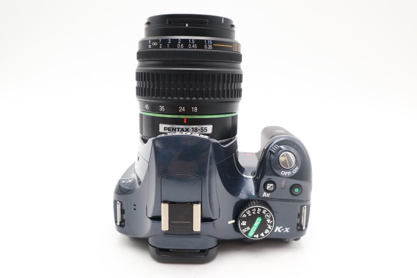 Pentax K-X 12.4MP DSLR Camera with 18-55mm Lens, Shutter Count 5535