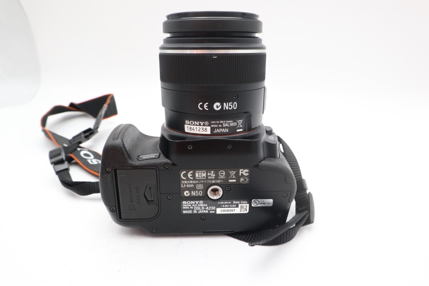 Sony Alpha A230 Camera DSLR 10.2MP with 18-55mm, Shutter Count 785, Good Cond.