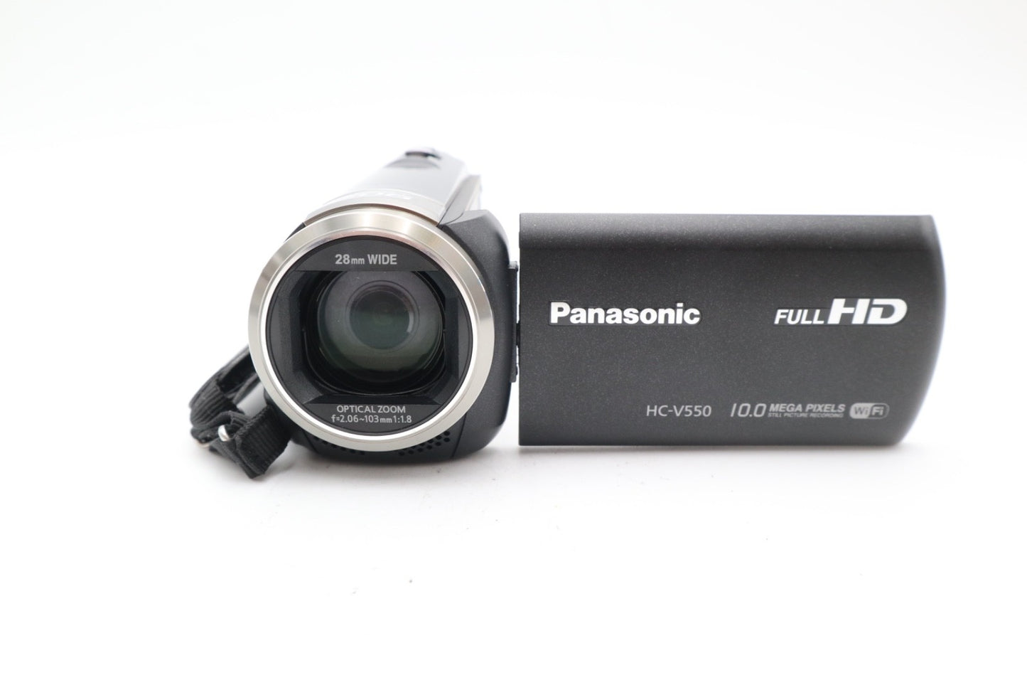 Panasonic HC-V550 Camcorder, FULL HD, 90x Zoom, Stabilised, Wi-Fi, V. Good Cond.