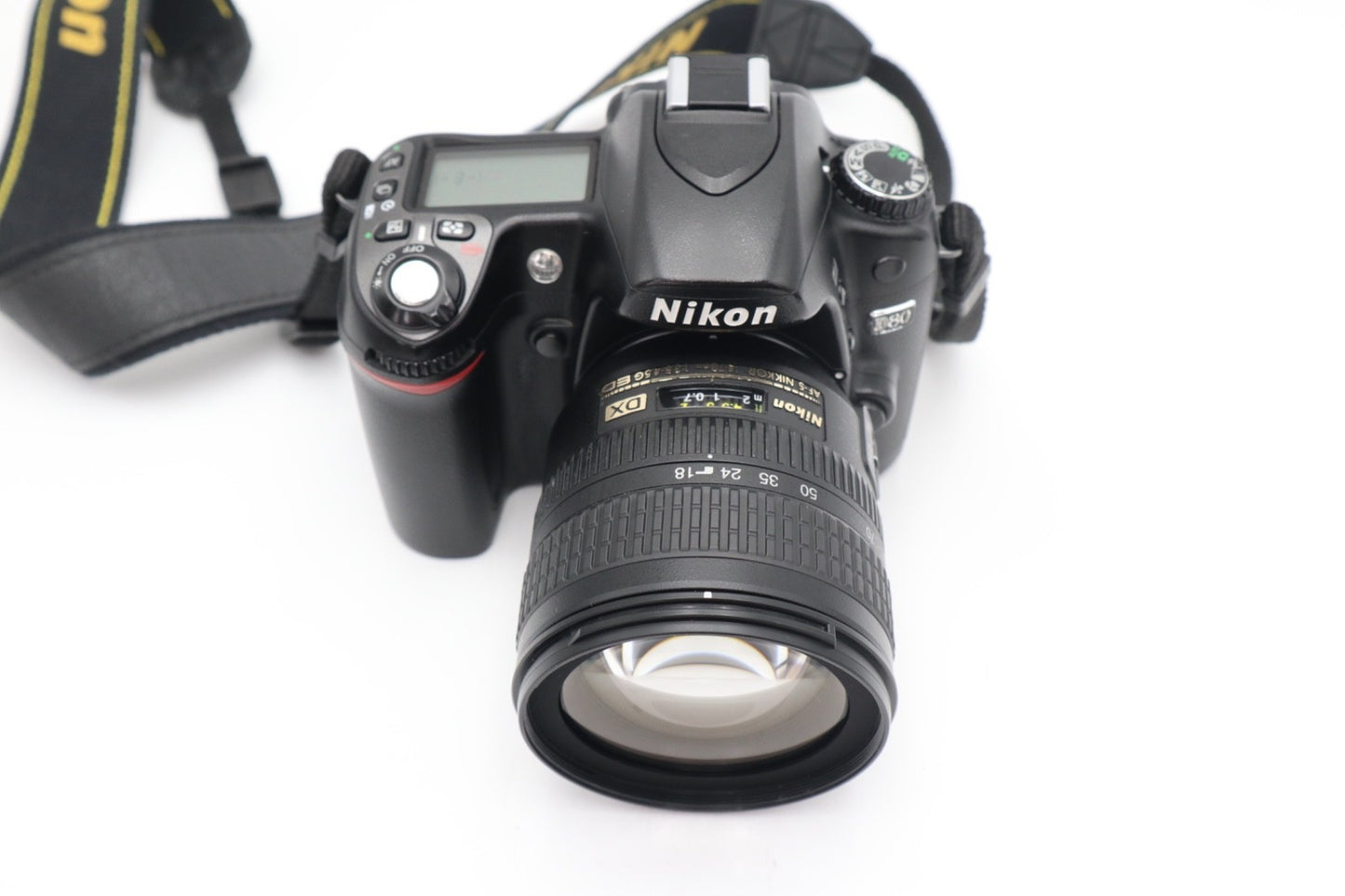 Nikon D80 DSLR Camera 10.2MP with Nikon 18-70mm F3.5-4.5 Lens, Good Condition