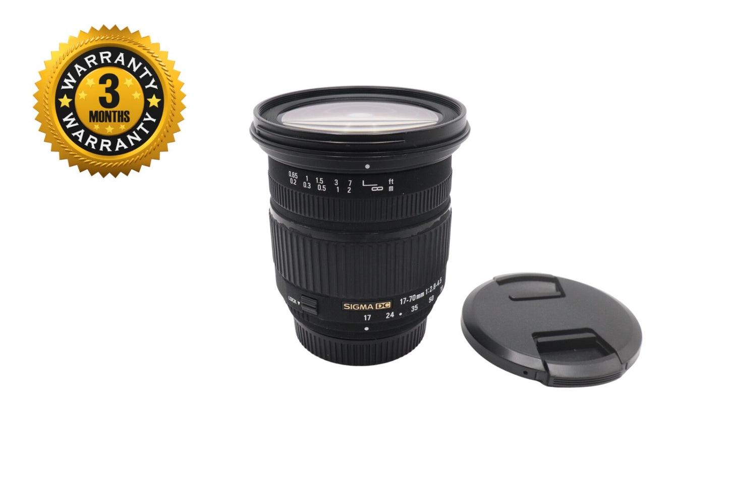Sigma 17-70mm All-Around Lens f2.8-4.5 IF AF DC for Nikon, Good Condition