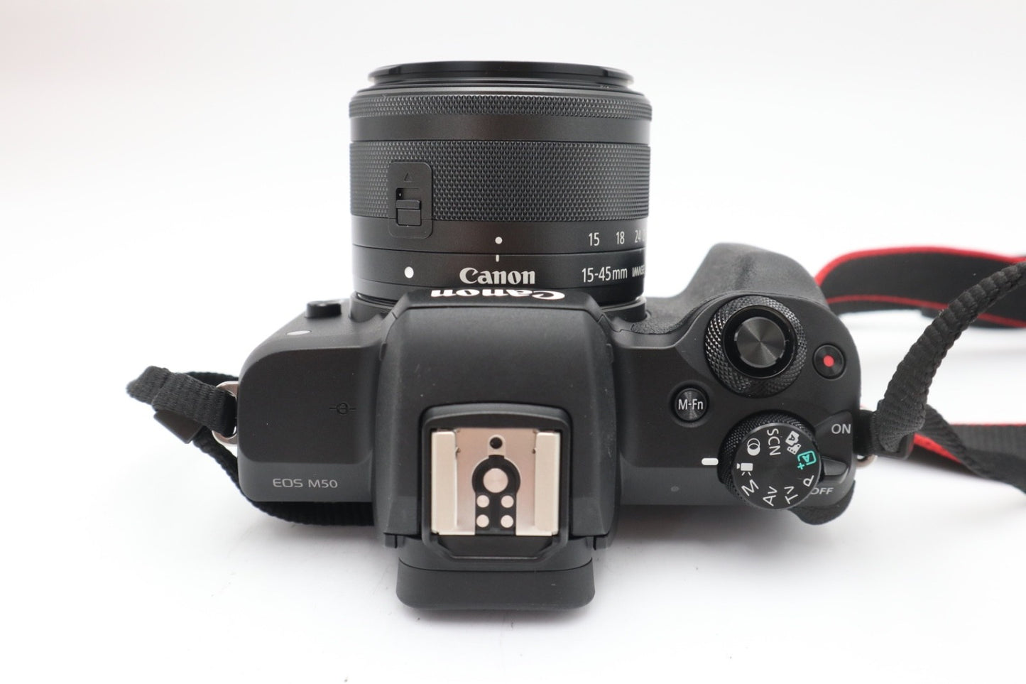 Canon M50 Camera 24MP with 15-45mm Lens, Under 1000 Shutter Count, V.G. REFURB.