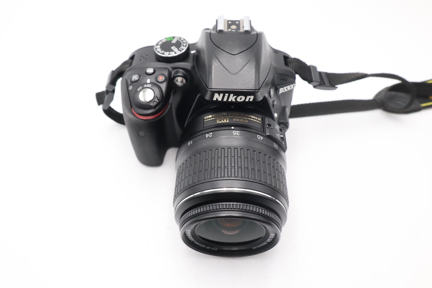 Nikon D3300 DSLR Camera 24.2MP with 18-55mm and 55-200mm, Shutter Count 14554