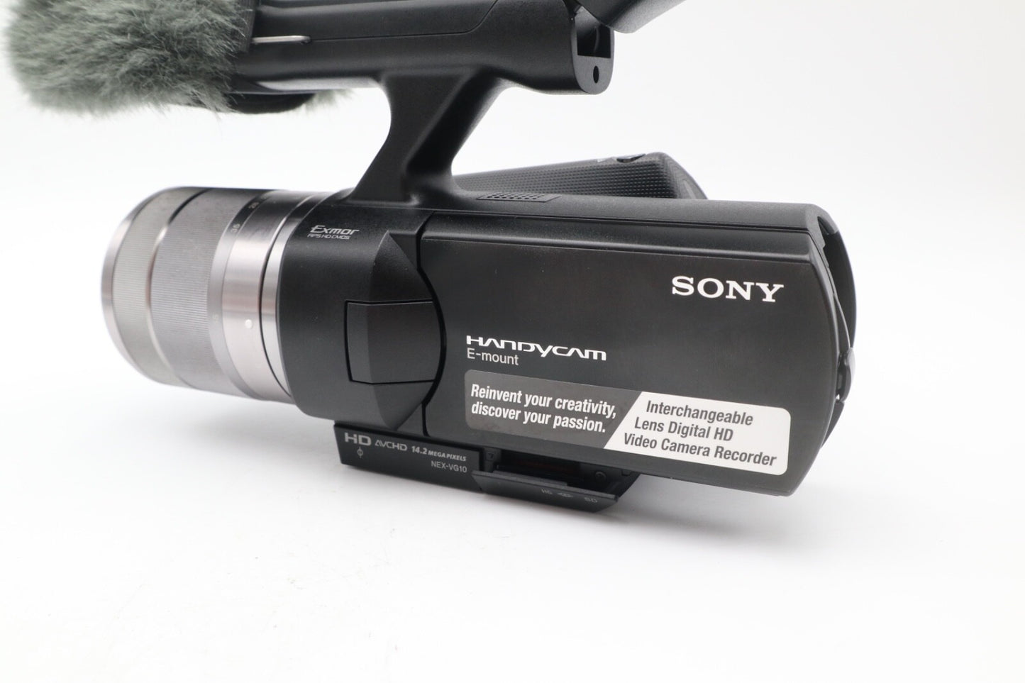 Sony NEX-VG10E E-Mount Camcorder 14.2MP with 18-55mm Lens, Semi-Professional